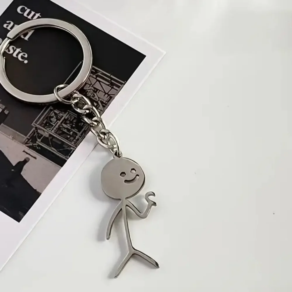 New 2 Pc Heart Hands Keychain Set - Picture 4 of 4